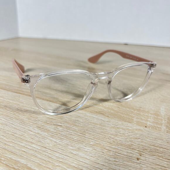 Ray-Ban RB7046 5953 Clear Round Pink Eyeglasses 51-18-140 FRAMES ONLY main image 9